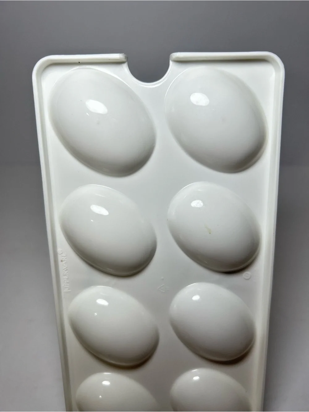 Tupperware 665-5 Deviled Egg Tray Keeper Inserts Holds 8 Eggs Replacement White